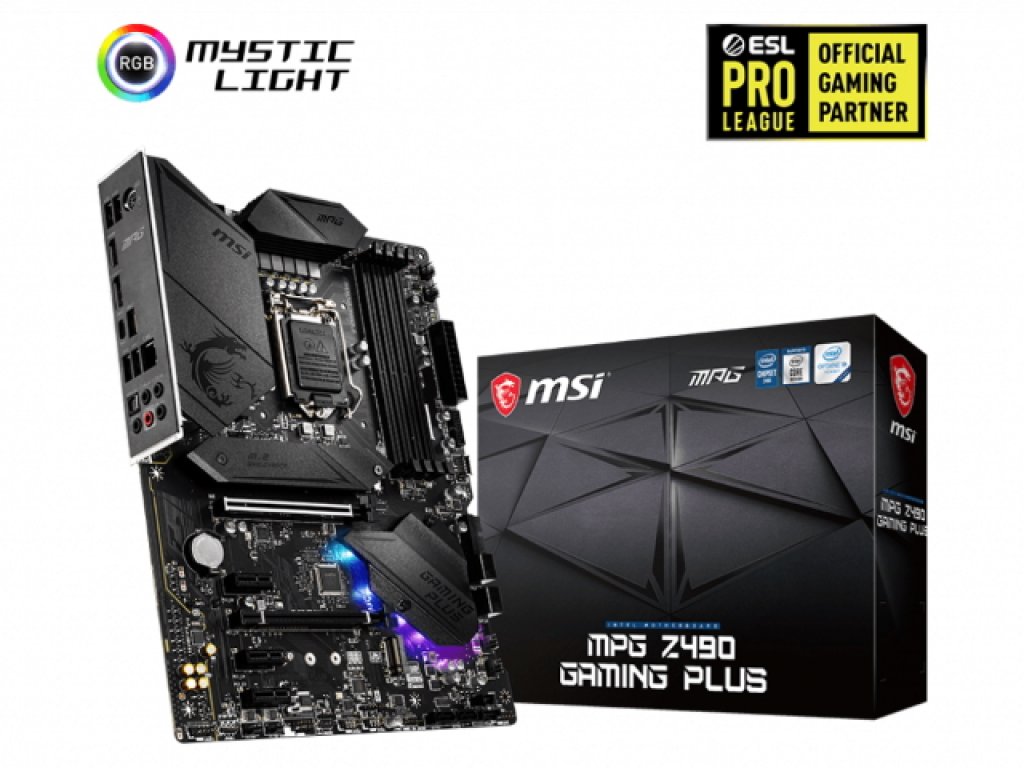 MSI MPG Z490 GAMING PLUS インテル 400シリーズ LGA1200対応 intel