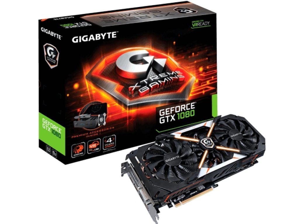 GIGABYTE GTX1080最上位モデルは豪華仕様、VR LinkやSLI HB BRIDGEが