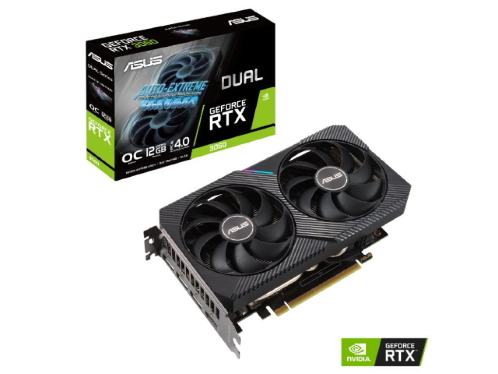 ASUS DUAL-RTX3060-O12G ASUS DUAL シリーズ GEFORCE RTX 3060 12GB