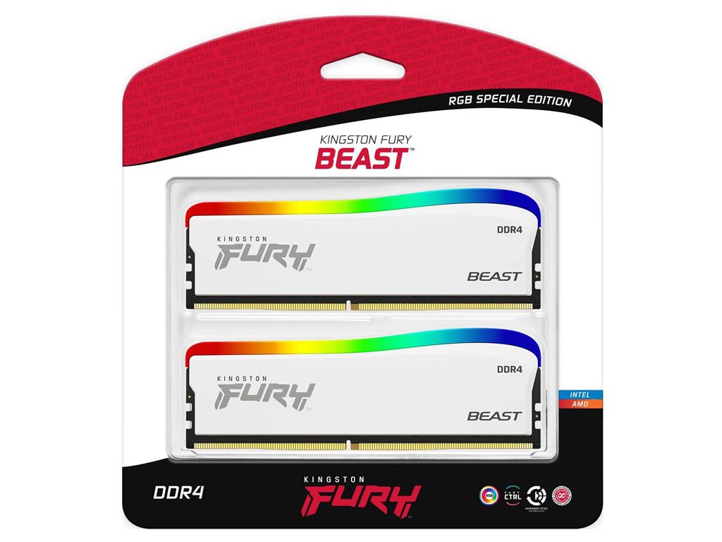 Kingston KF436C17BWAK2/16 FURY Beast DDR4 RGB Special Edition