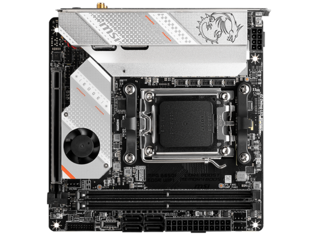 MSI MPG B650I EDGE WIFI AMD 600シリーズ Socket AM5対応 AMD B650