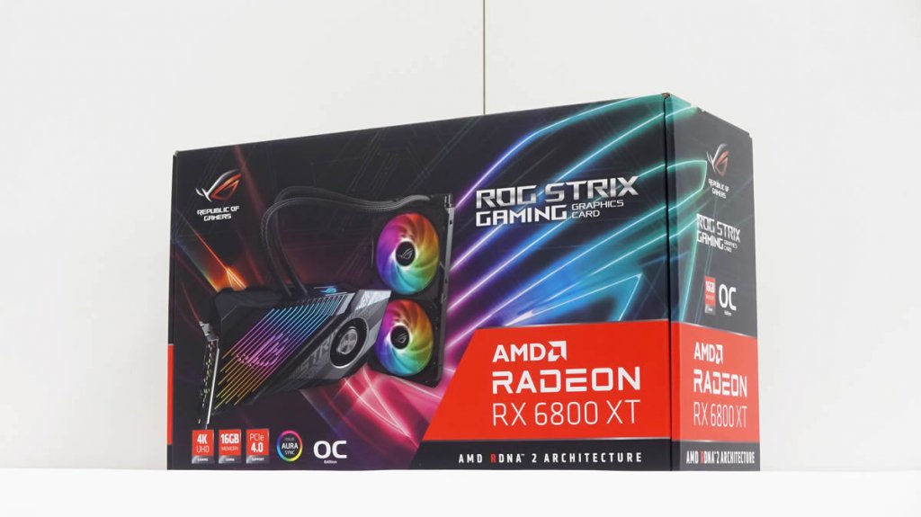 ASUS ROX STRIXブランドから簡易水冷ユニットのRX6800 XT搭載カード