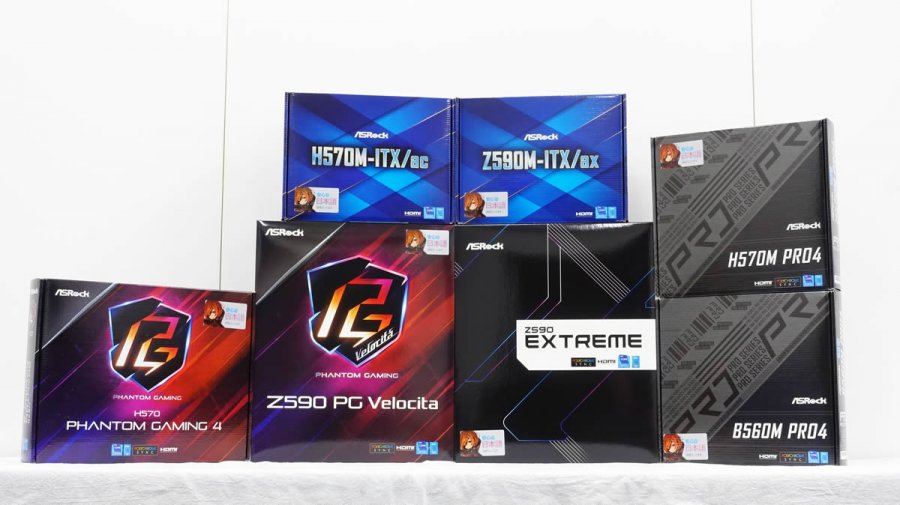 B560やH570、Mini-ITXもラインアップ、ASRock 「intel 500」シリーズ