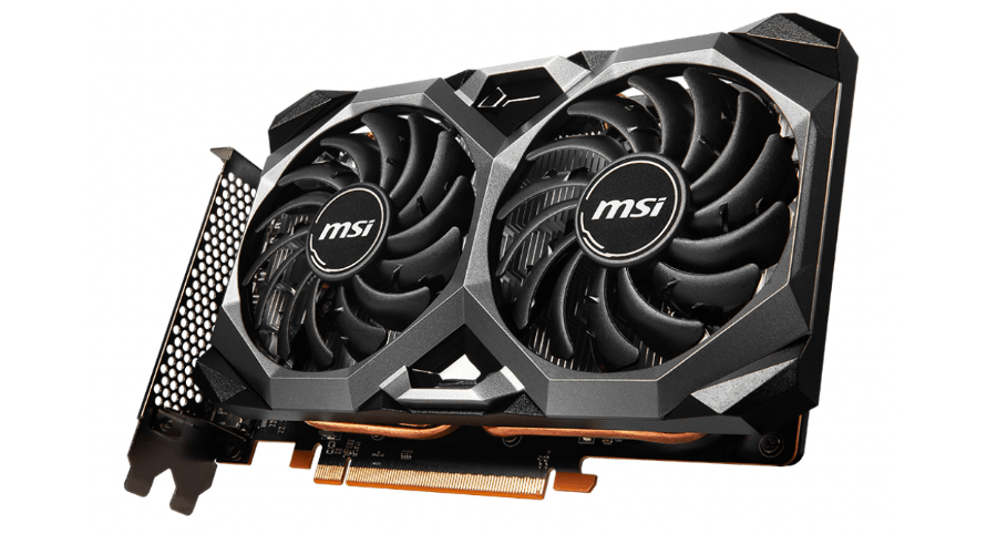 MSI、2スロットに収まる2連セミファンレス対応「Radeon RX 6600 XT