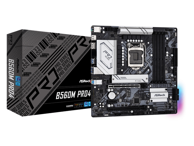 ASRock B560M Pro4 インテル 500シリーズ LGA1200対応 intel B560