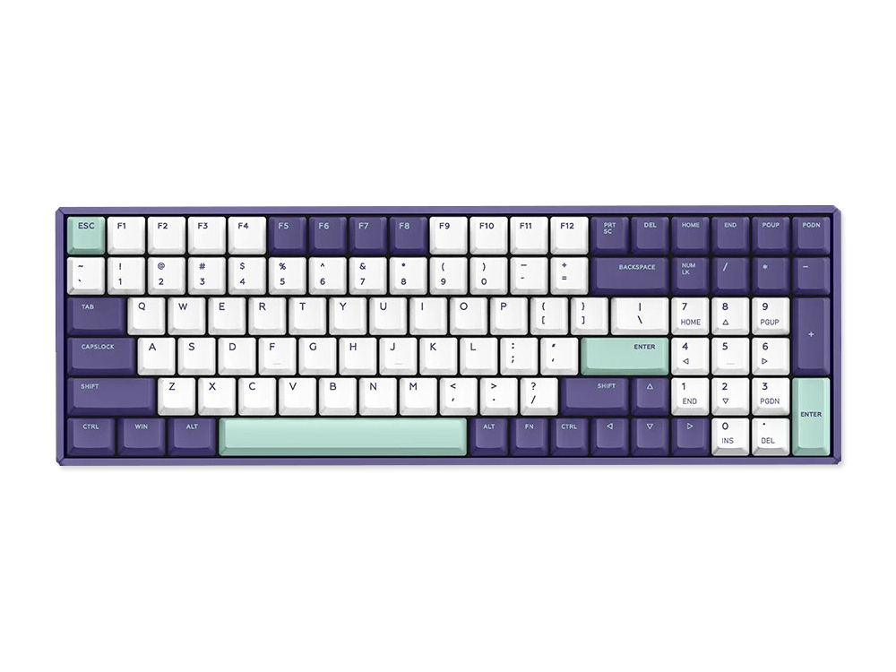 iQunix F96 Mechanical Keyboard Wired RGB Grape Milk F96 - 製品詳細