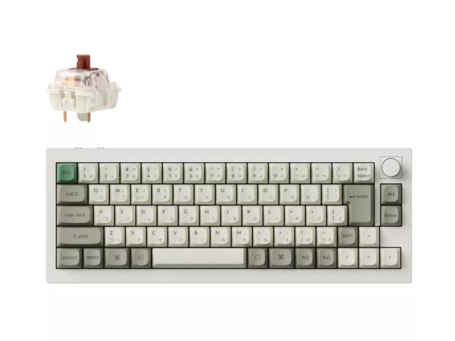 Keychron K7 Max QMK/VIA ワイヤレス カスタム・メカニカルキーボード