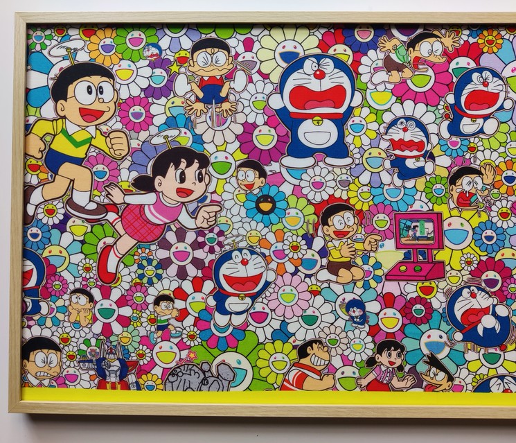 ▷ Takashi Murakami x Doraemon by Takashi Murakami, 2017