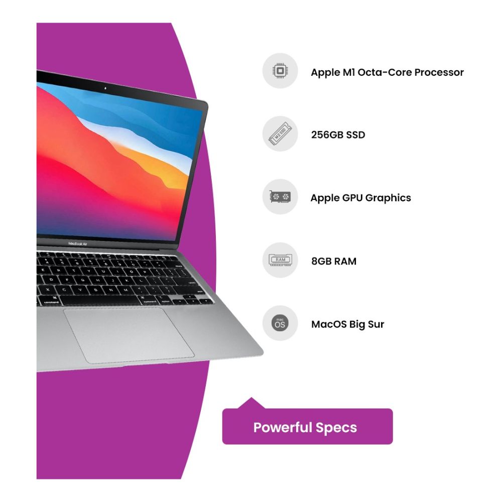 Apple MacBook Air M1 8GB 256GB Laptop
