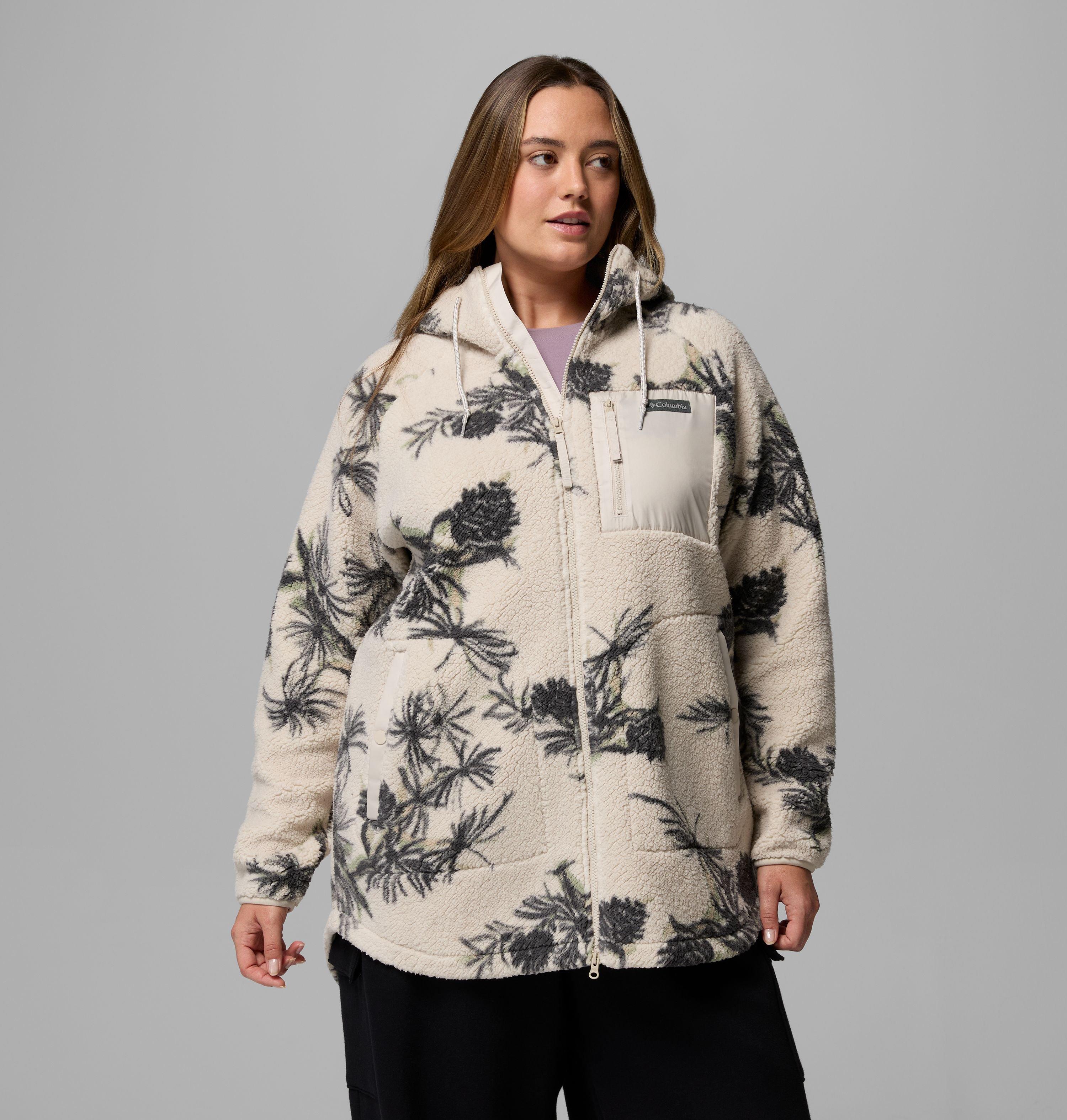 Women's Winter Warmth Printed Full Zip Hoodie - Plus Size | Columbia