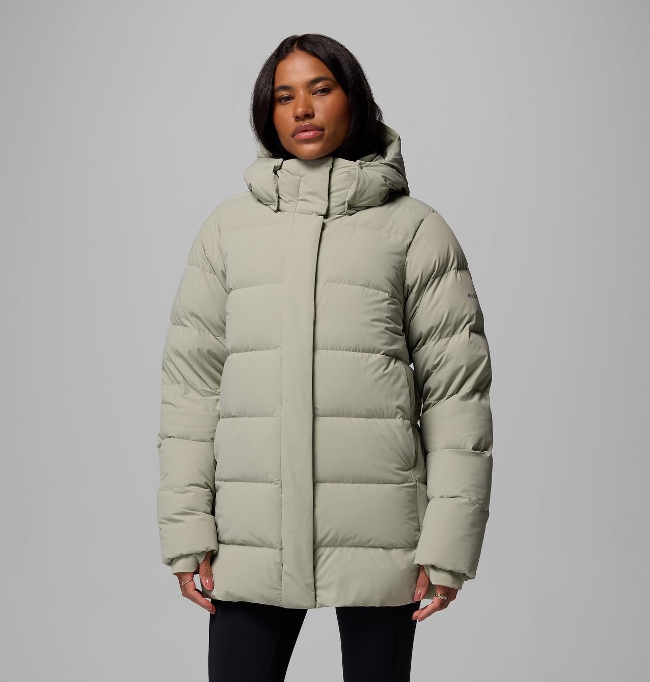 Women's Amaze Puff Mid Hooded Jacket | Columbia