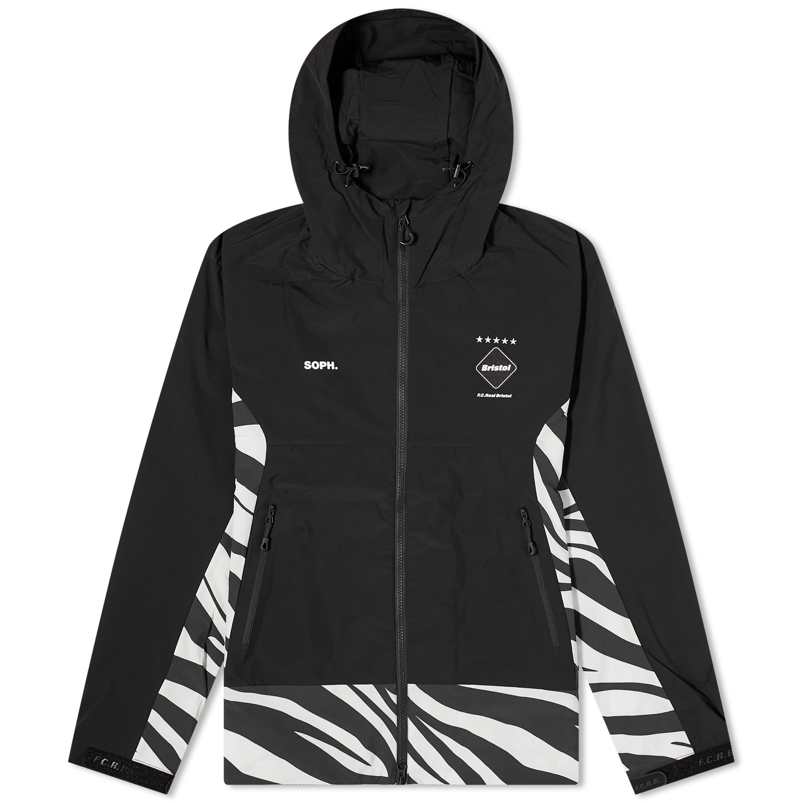 F.C.R.B. F.C.R.B. PRACTICE JACKET MULTIPATTERN PRACTICE JACKET