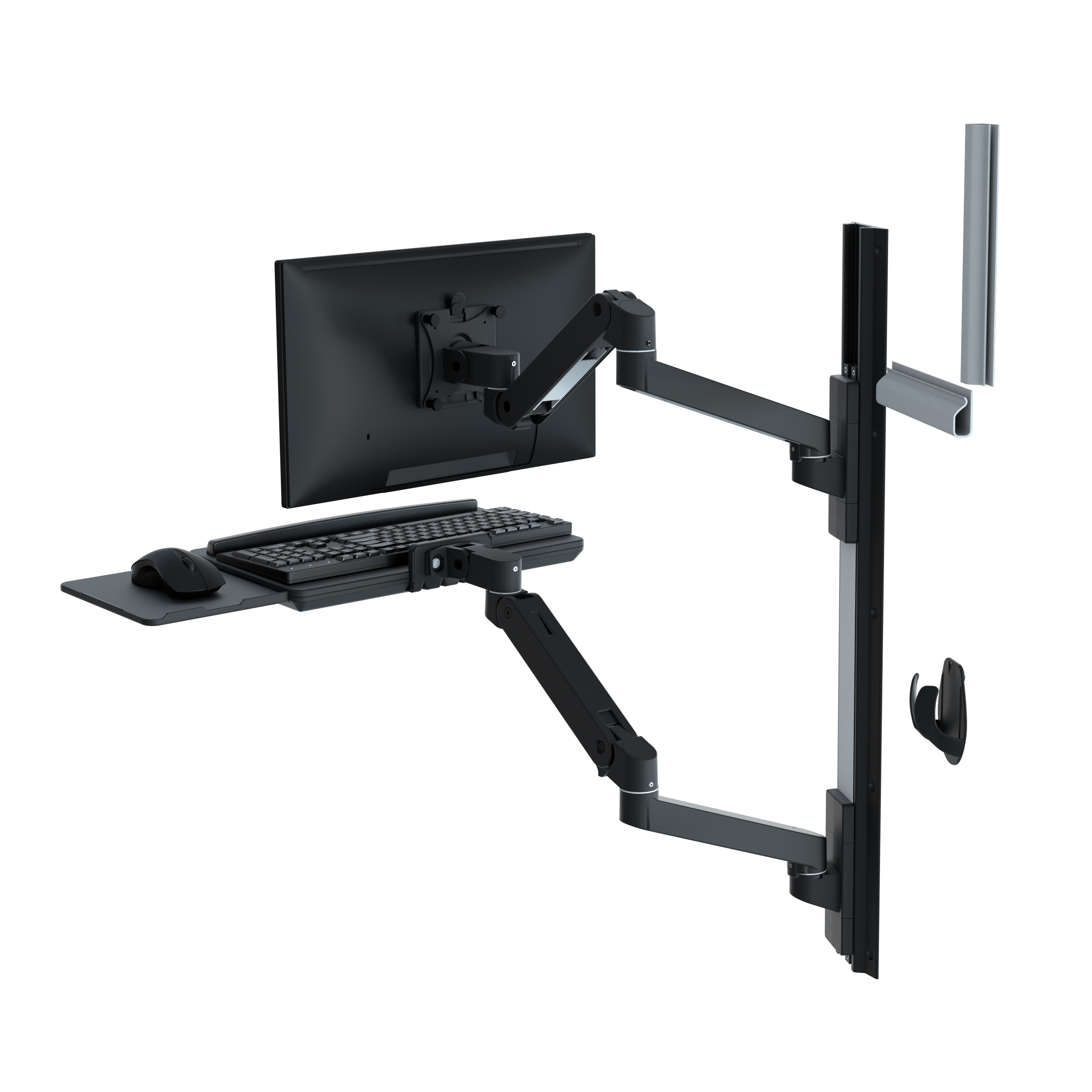 Wall Mounted Computer Workstation | LX Pro | Ergotron