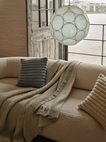 HAY Mono throw, 130 x 180 cm, charcoal | Finnish Design Shop