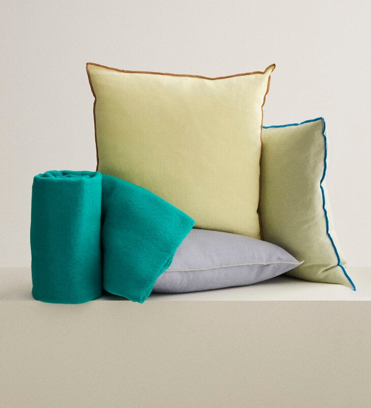 HAY Mono blanket, 130 x 180 cm, aqua green | Finnish Design Shop