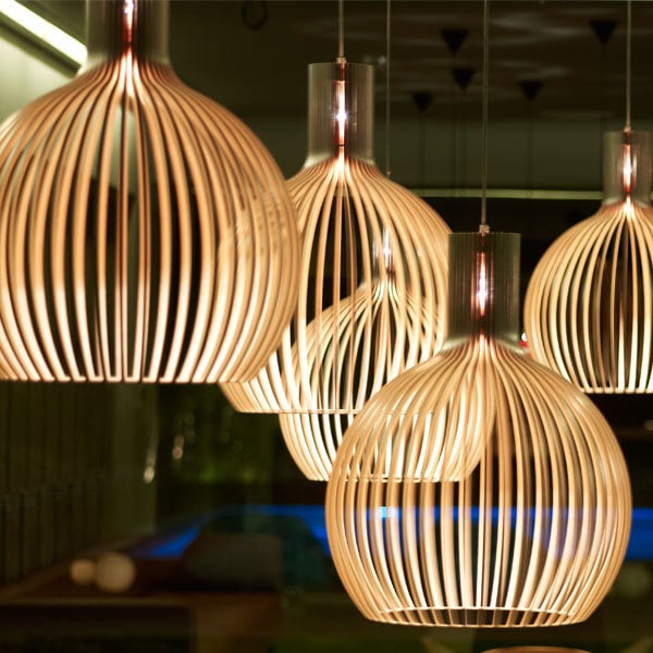 Secto Design Octo 4240 pendant, walnut | Finnish Design Shop