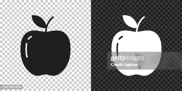 14,930 Black And White Apple Stock Photos, High-Res Pictures, and