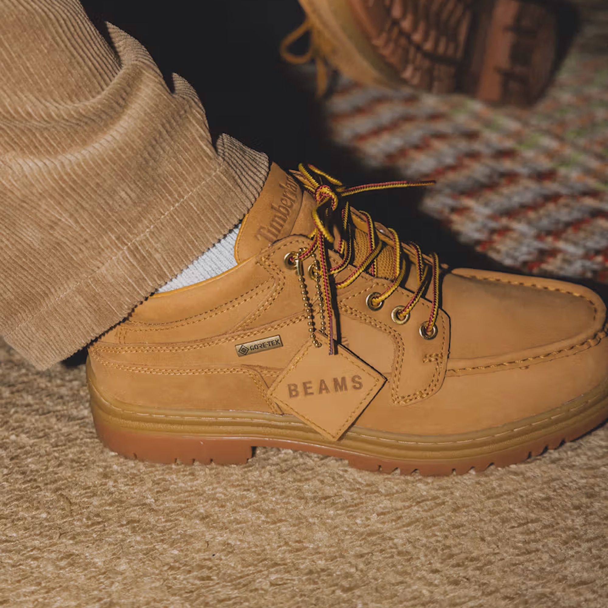 箱付き・着用1回】ティンバーランド ビームス 3eye 本革 厚底 27 今