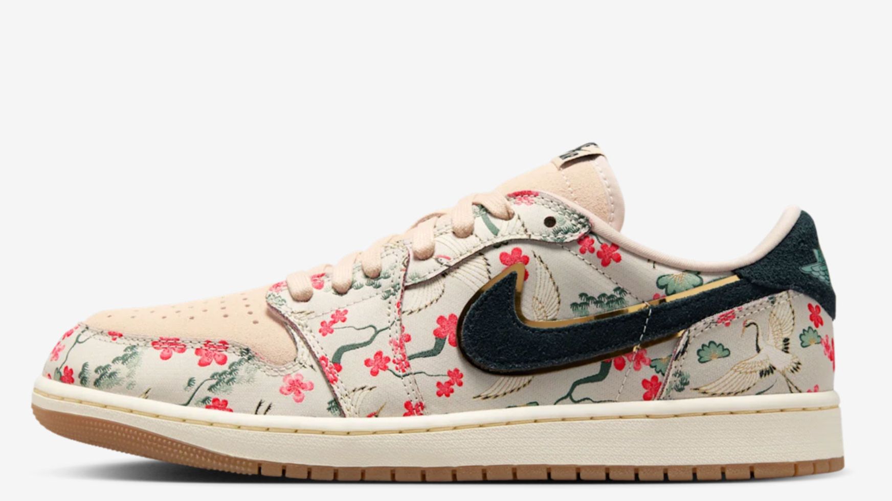 ナイキ「エア ジョーダン 1 LOW OG 八村塁 “Cranes”」は華やかな