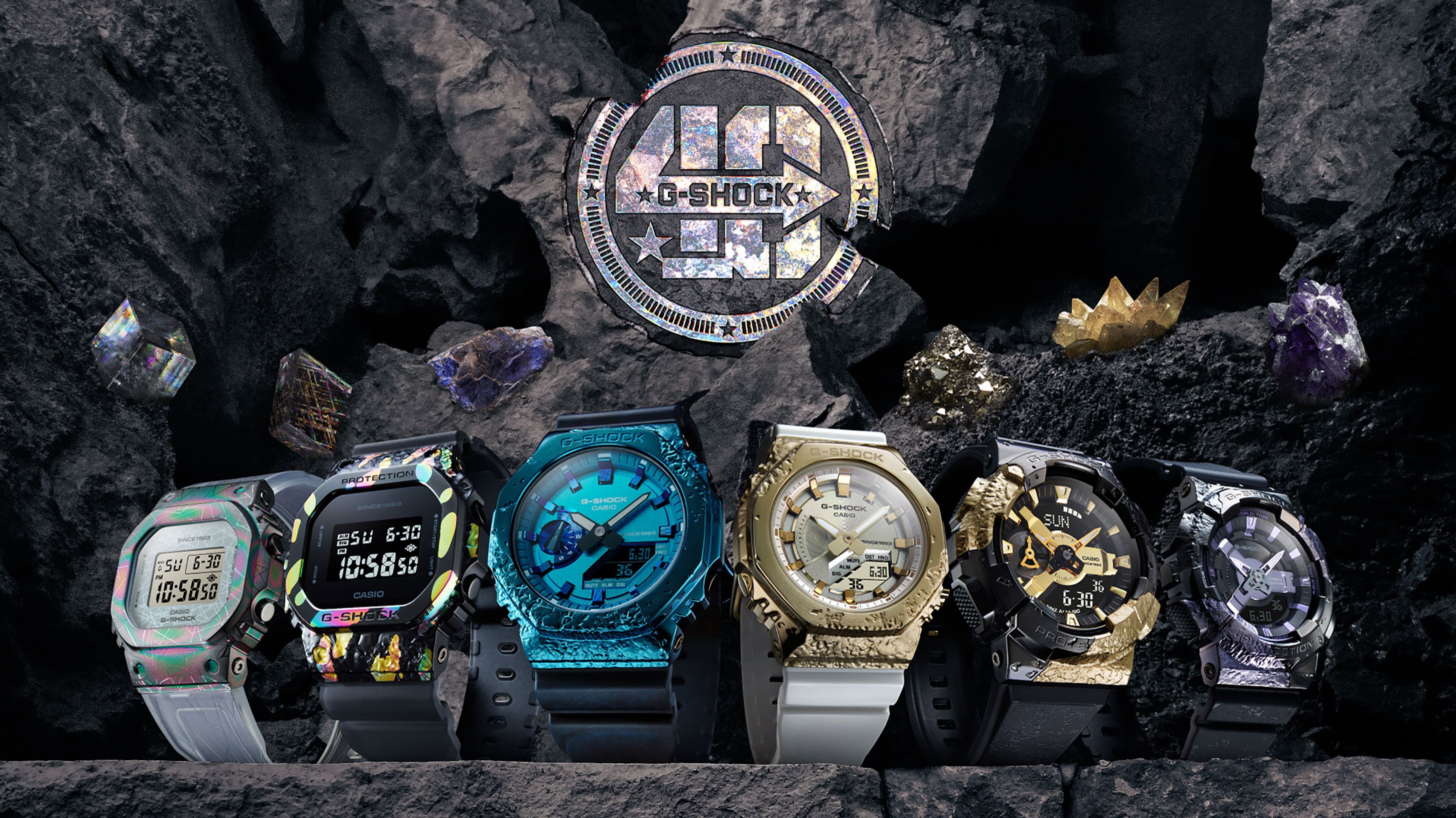 G-SHOCK/ジャミンカラー/迷彩/カモ/マーブル/三ツ目/限定/グリーン/緑