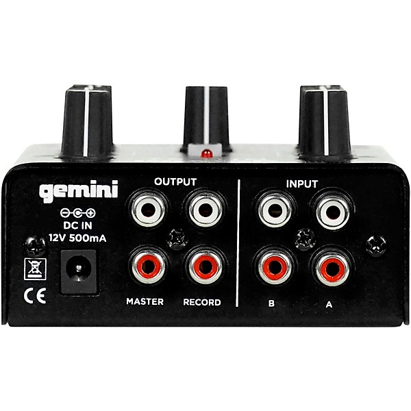Gemini Gemini MM1BT 2 Channel Mixer with Bluetooth Input | Guitar