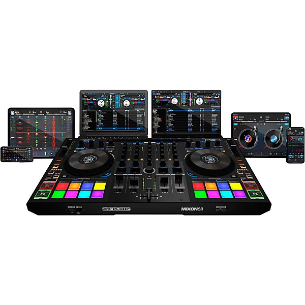 Reloop Mixon 8 Pro 4-Channel DJ Controller | Guitar Center