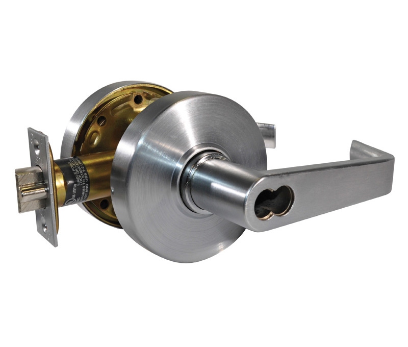 LSDA GRADE 1 STOREROOM LEVER LEXINGTON SATIN CHROME SFIC 103381