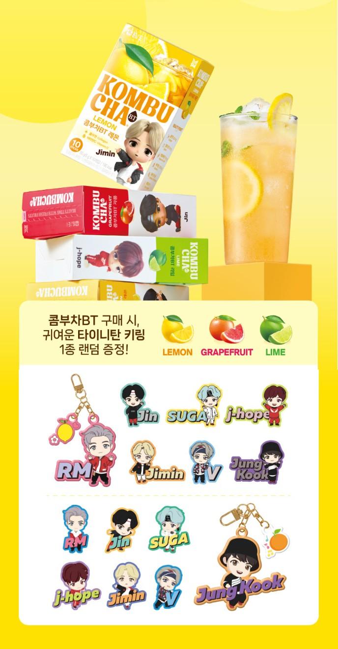 jp.ktown4u.com : [DAMTUH] KOMBUCHA BTS TinyTAN_LEMON 10T (Package