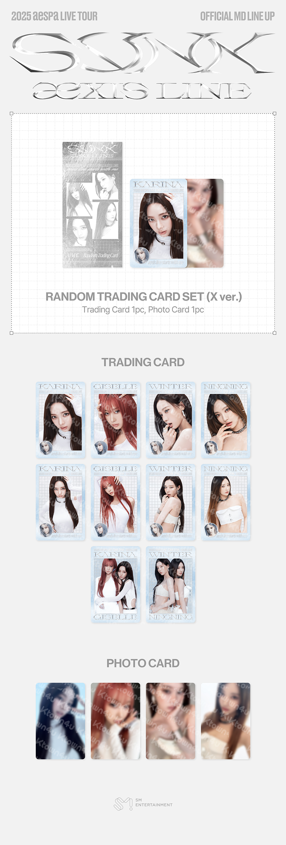 jp.ktown4u.com : aespa - [SYNK : aeXIS LINE MD] RANDOM TRADING