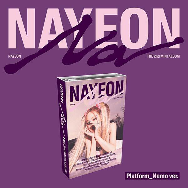 jp.ktown4u.com : NAYEON - ミニアルバム 2集 [NA] (Platform_Nemo ver.)