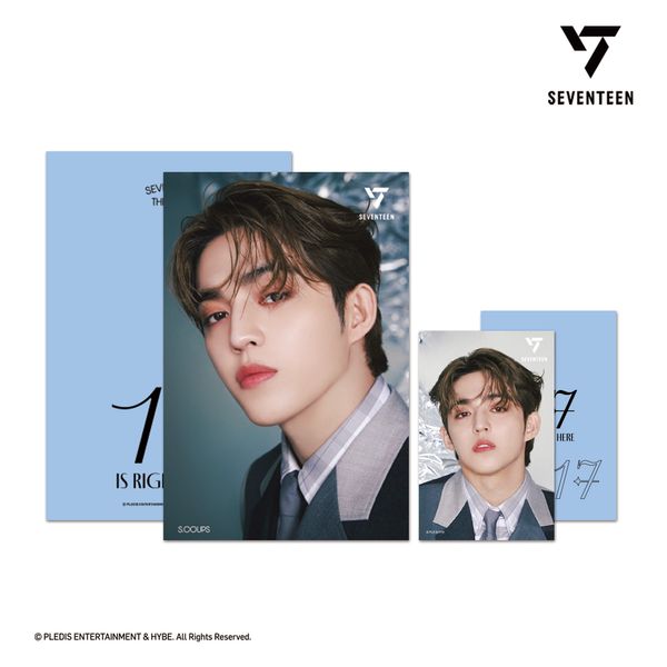 jp.ktown4u.com : SEVENTEEN - [17 RIGHT HERE] 3D LENTICULAR POSTCARD