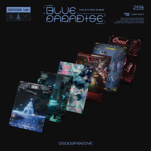 jp.ktown4u.com : ZEROBASEONE - ミニアルバム5集 [BLUE PARADISE