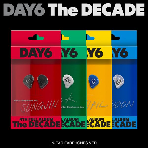 jp.ktown4u.com : DAY6 - 正規アルバム4集 [The DECADE] (In-Ear