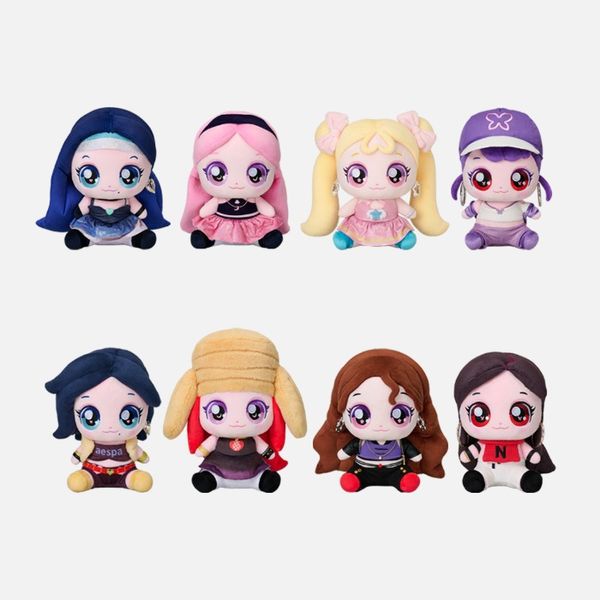 jp.ktown4u.com : [ティニピン] aespa 25cm ぬいぐるみ 8種