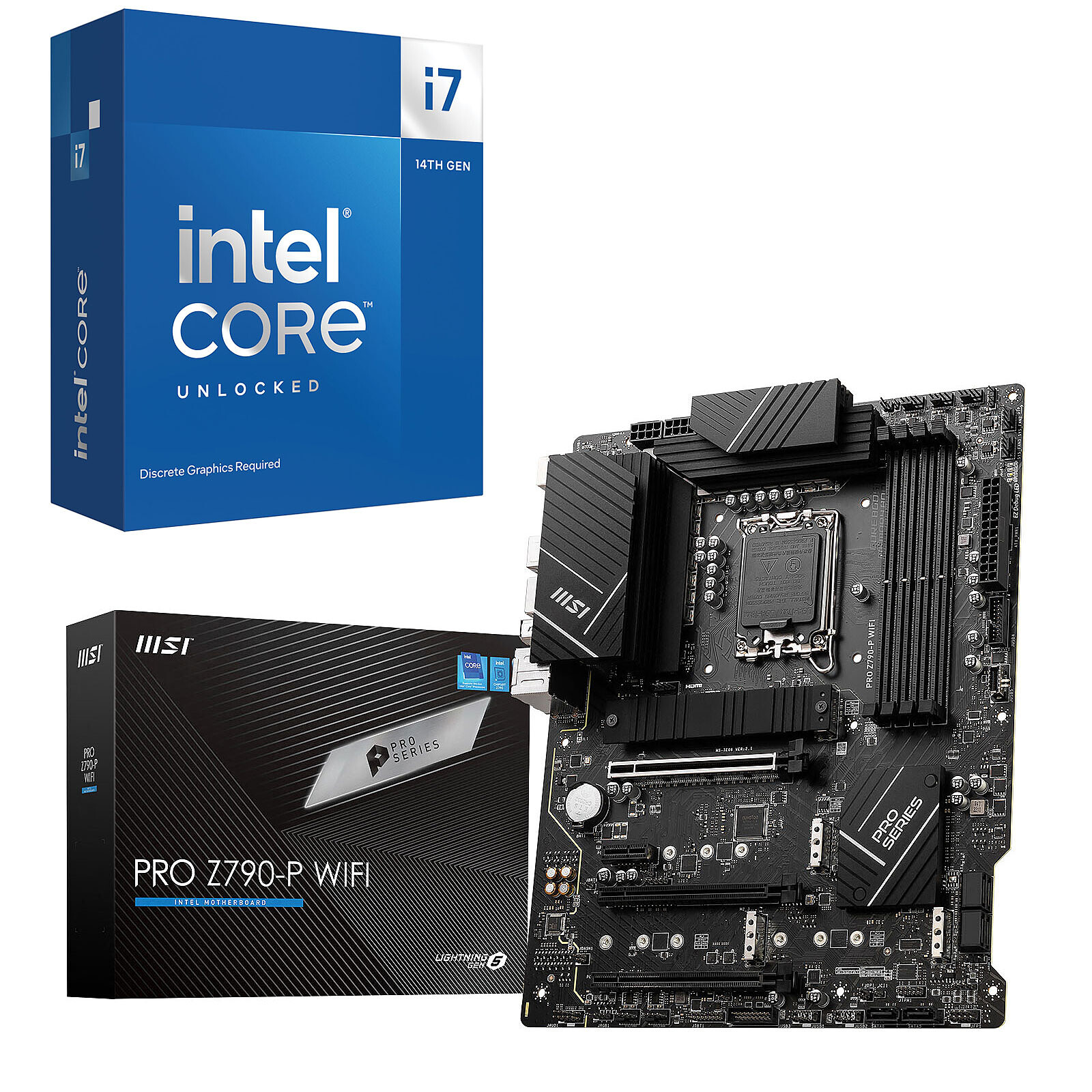 Intel Core i7-14700KF MSI PRO Z790-P WIFI PC Upgrade Kit - Upgrade