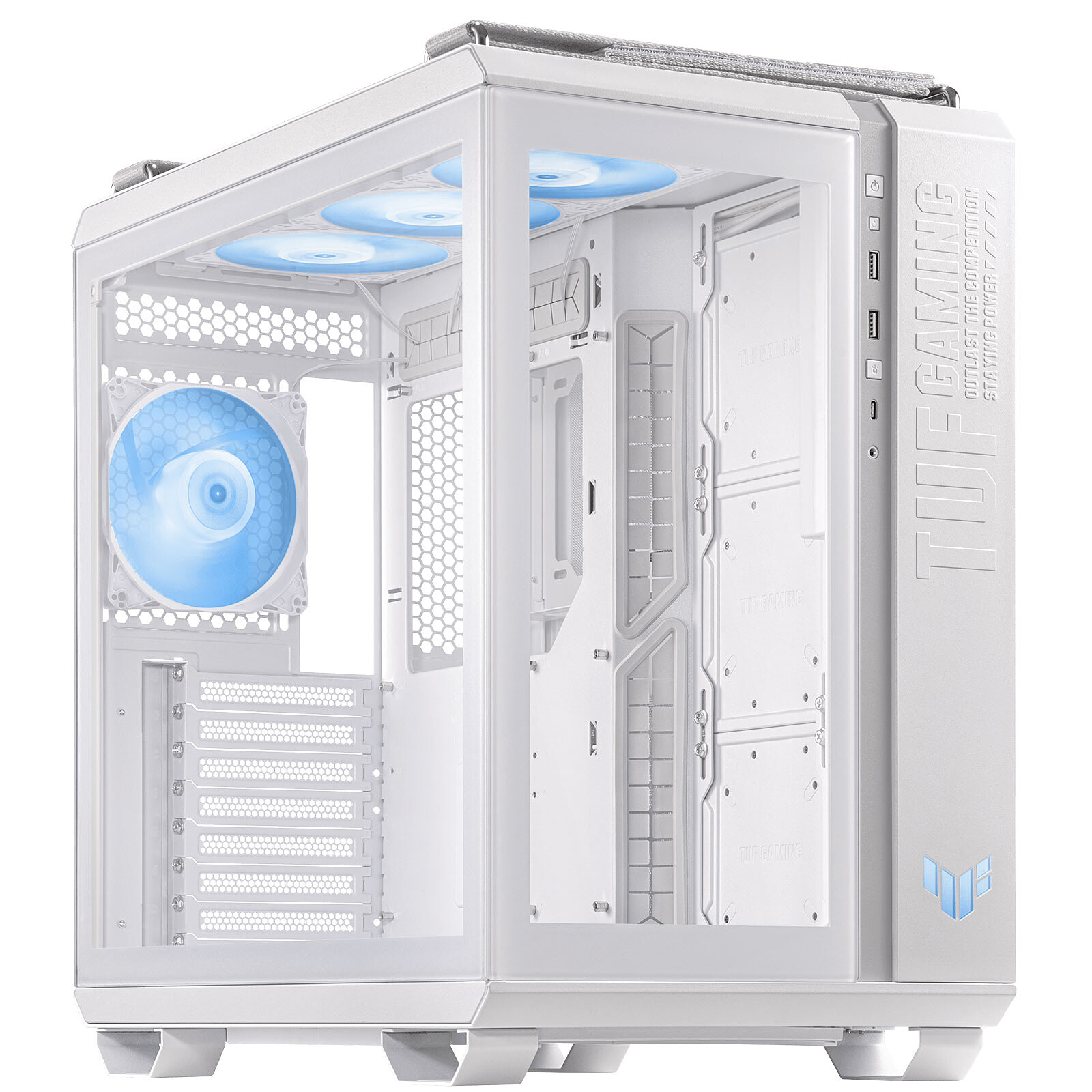 ASUS TUF Gaming GT502 PLUS - White - PC cases - LDLC | Holy Moley