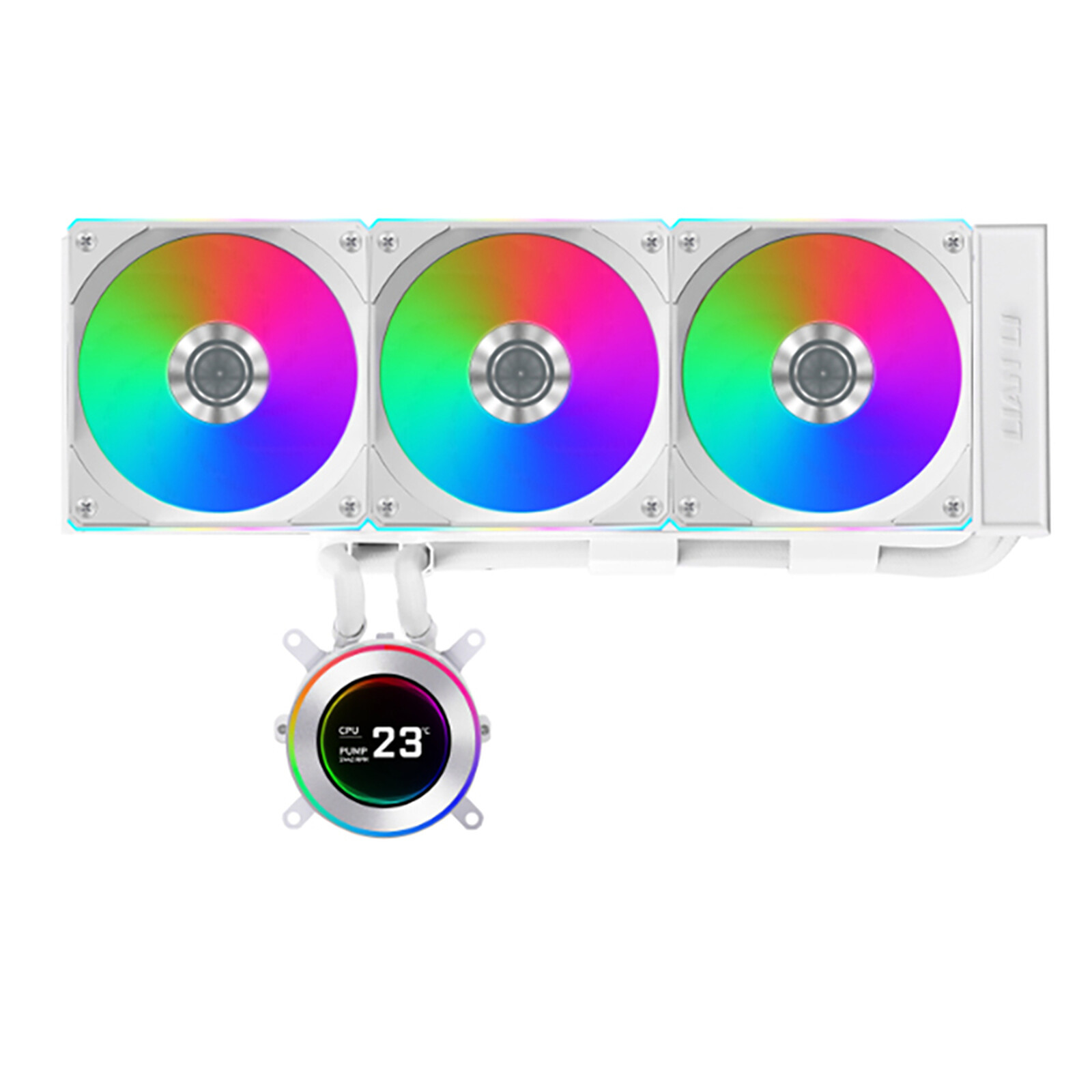 Lian Li Hydroshift II LCD-C 360CL (white) - CPU fan - LDLC