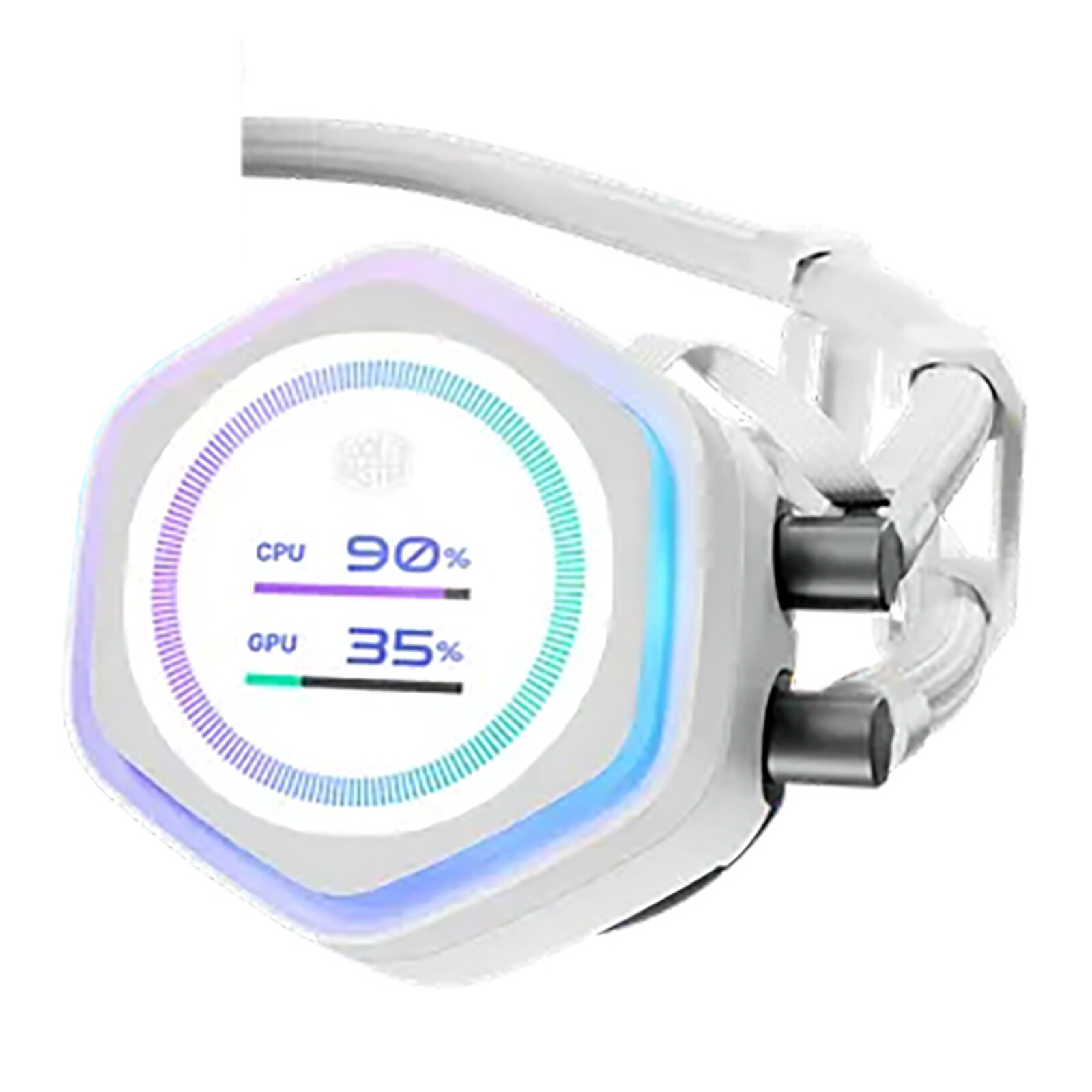 Cooler Master MasterLiquid 360 Atmos II LCD ARGB White - CPU fan