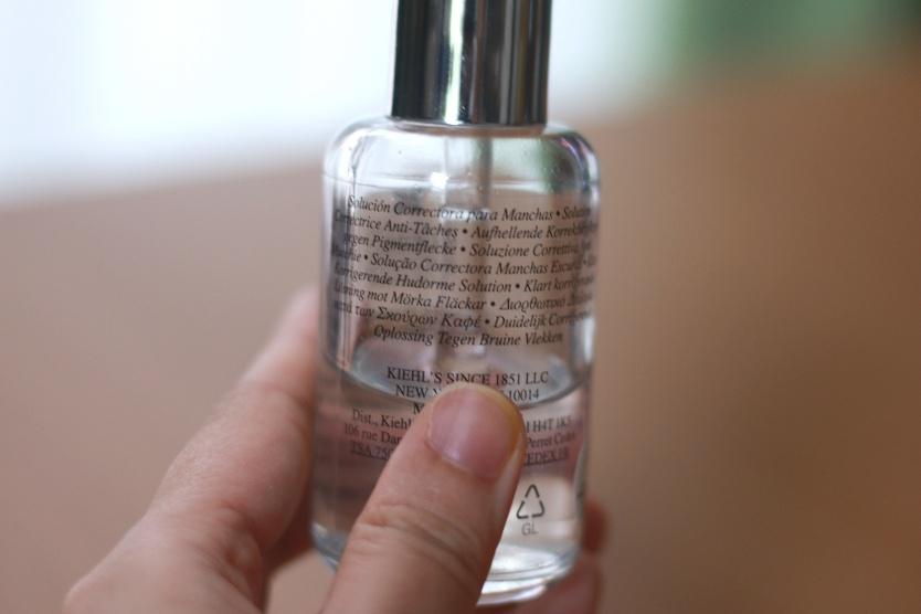 キールズの美白美容液を1ヶ月使ったみた結果、今後も使い続けることを