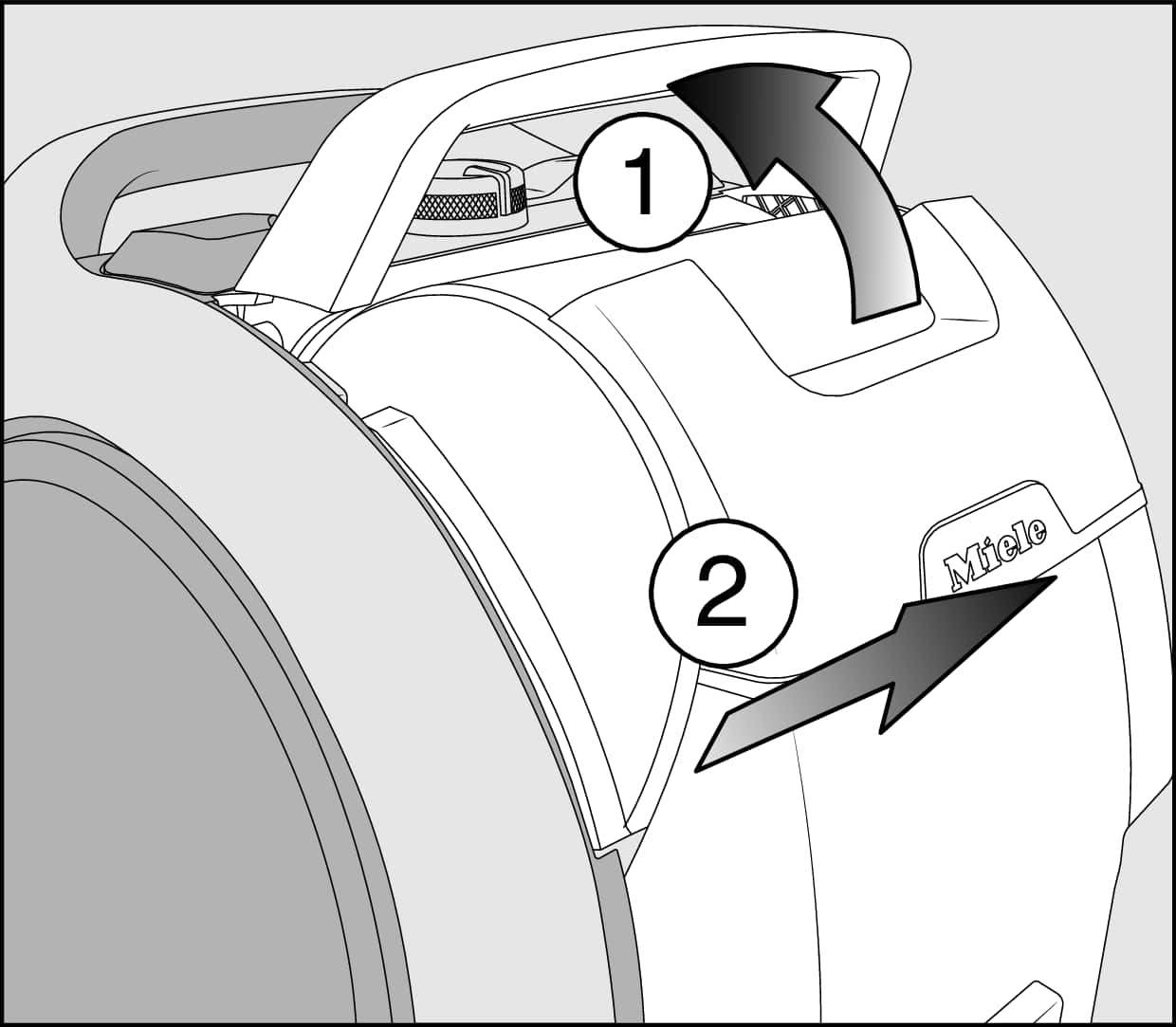 Miele Canister Vacuum Cleaner | The cleaning performance of the