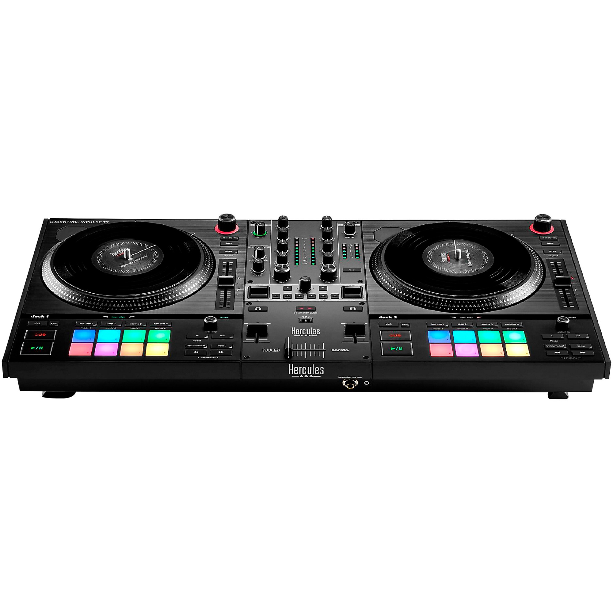 Hercules DJ DJControl Inpulse T7 2-Channel Motorized DJ Controller