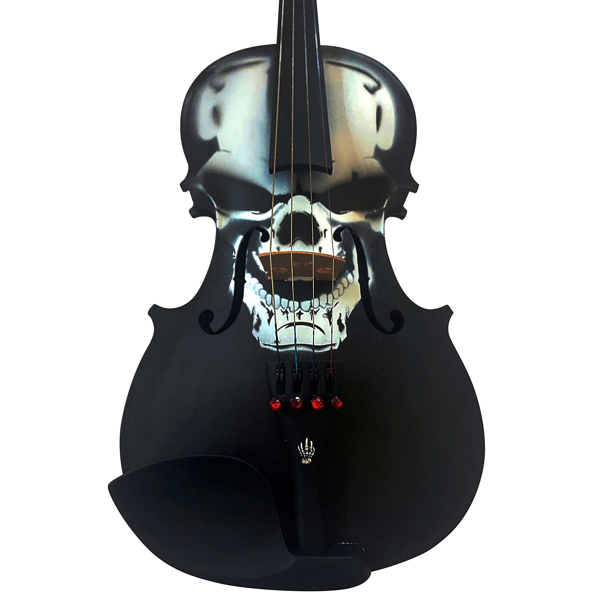 Rozanna's Violins Skull Series Carbon Composite Violin Outfit