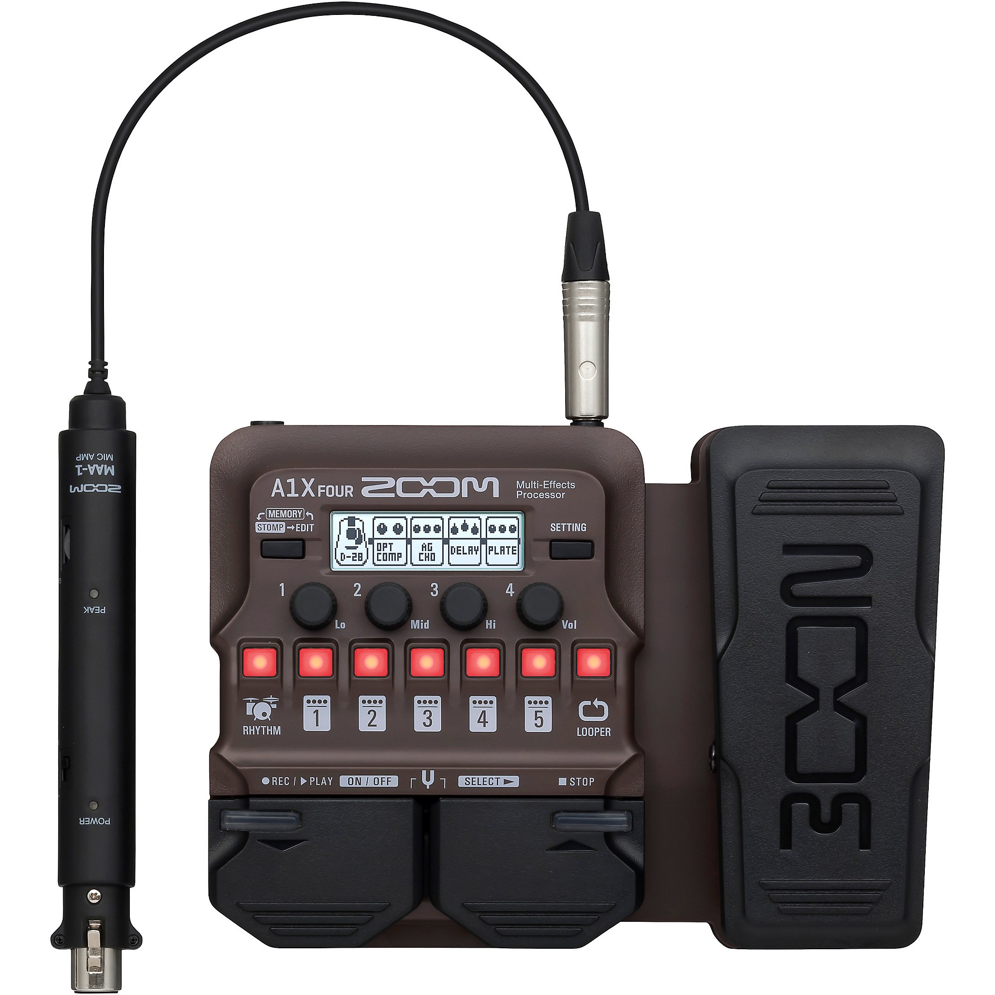 Zoom A1X Four Acoustic Multi-Effects Processor | Music & Arts