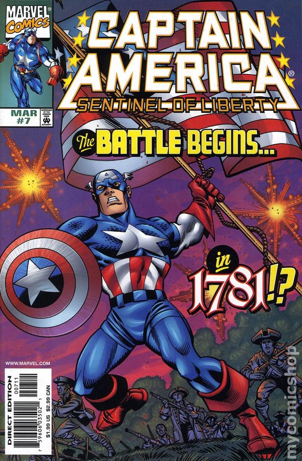Captain America Sentinel of Liberty (1998) comic books