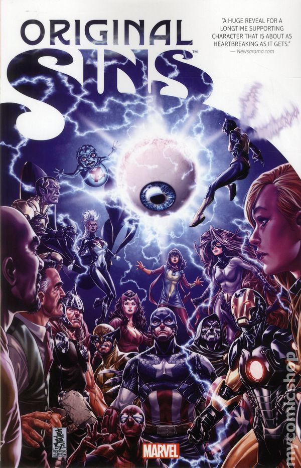 Comic books in 'Original Sin (Marvel)'