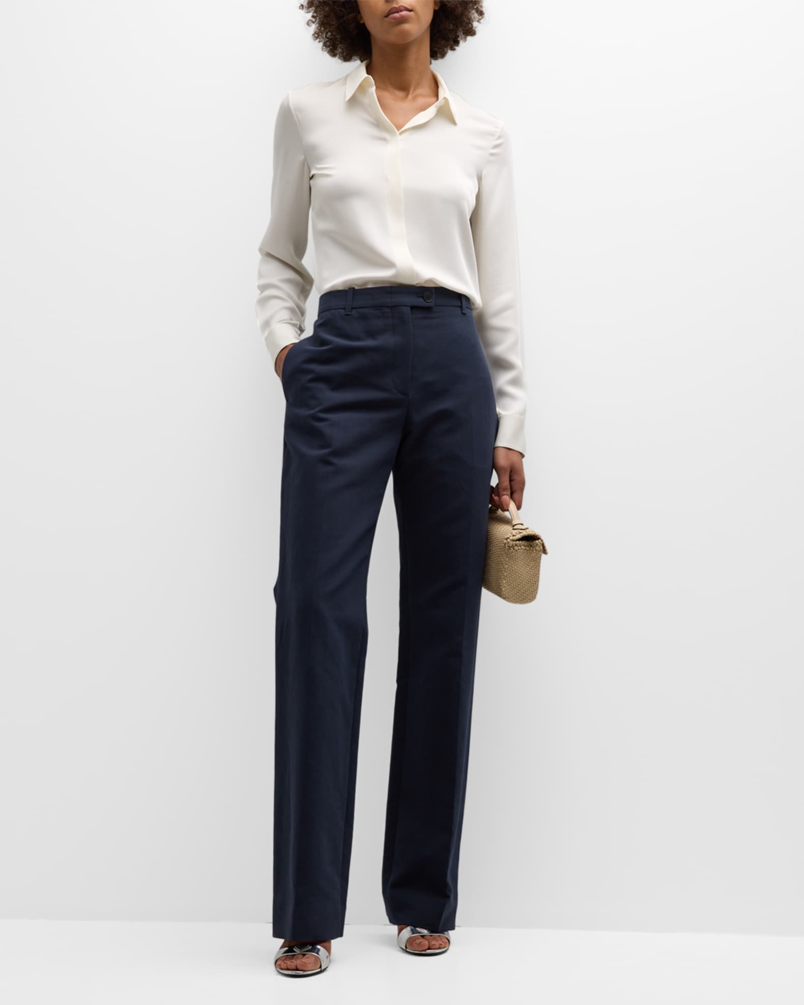 Theory Classic Fitted Shirt | Neiman Marcus