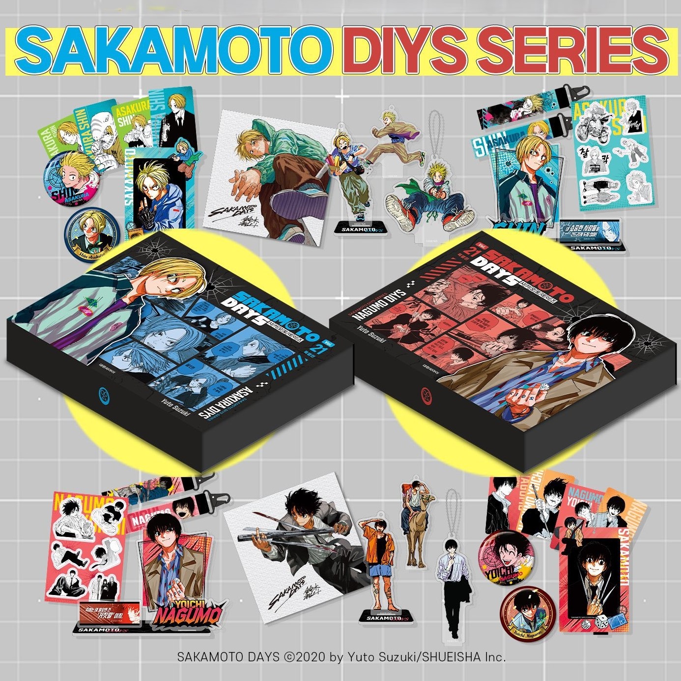 Sakamoto Days 21: ASAKURA DIYS Special Edition Official Korean
