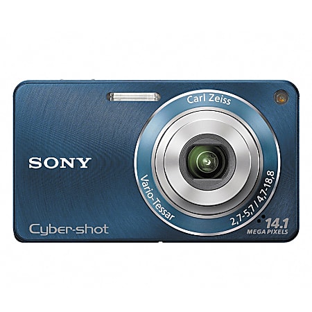Sony Cyber shot DSC W350L 14.1 Megapixel Digital Camera Blue