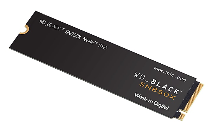 Western Digital BLACK SN850X NVMe SSD 1TB Black - Office Depot