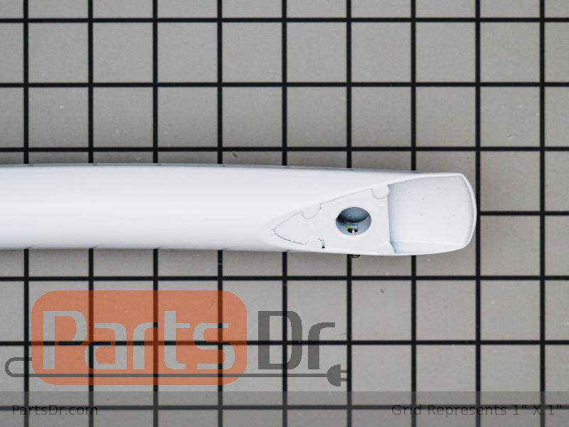 5304536621 - Frigidaire Door Handle, White w/ Set Screws | Parts Dr